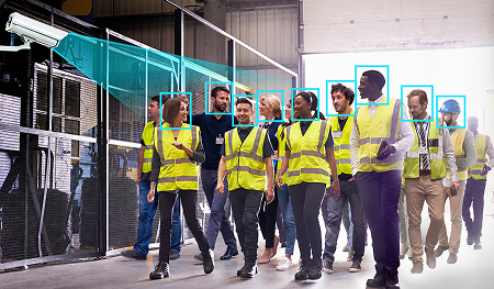 Watch up to 9 cameras live with a real-time face-event panel. Add-On